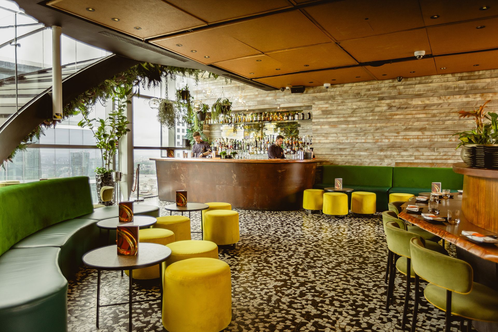 SUSHISAMBA HERON TOWER 38th floor bar