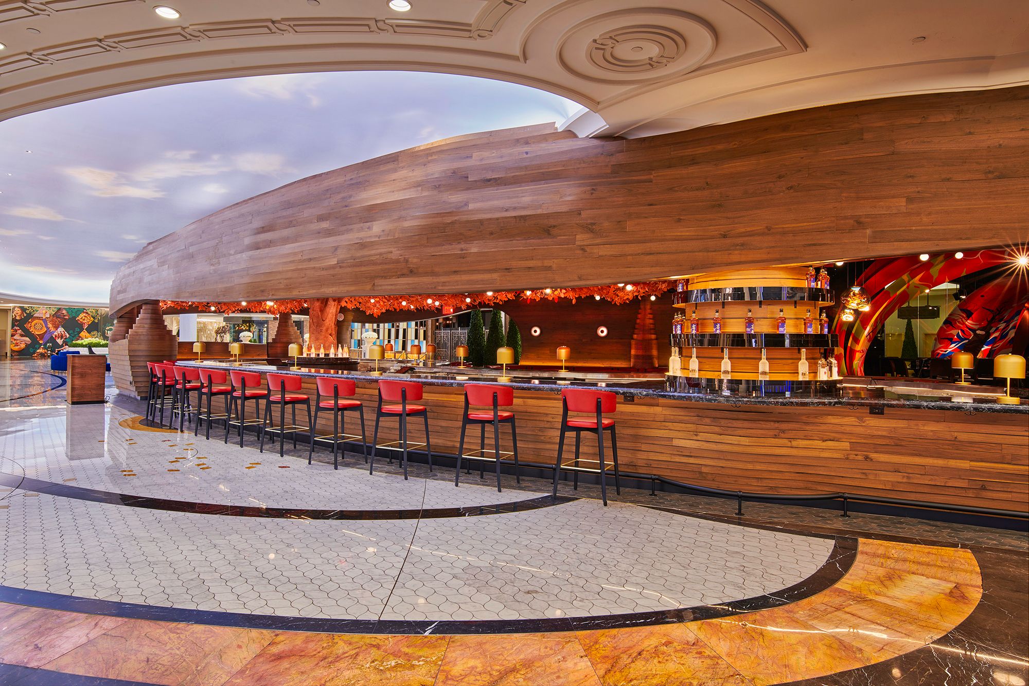 SUSHISAMBA Las vegas, Tree Bar exterior