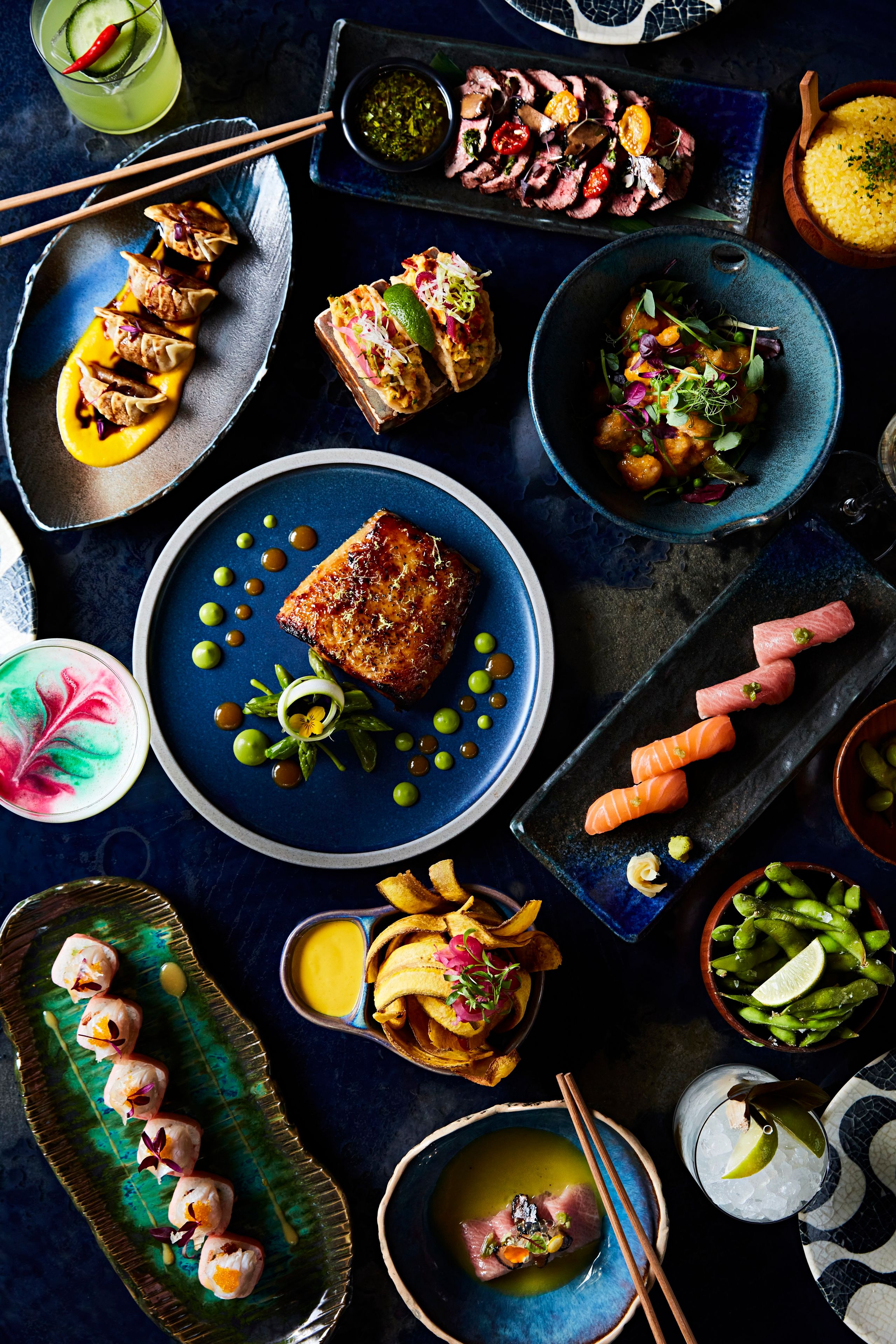 Experience SUSHISAMBA's chef-curated Taste of Samba menus, featuring a multi-course selection of our most beloved dishes